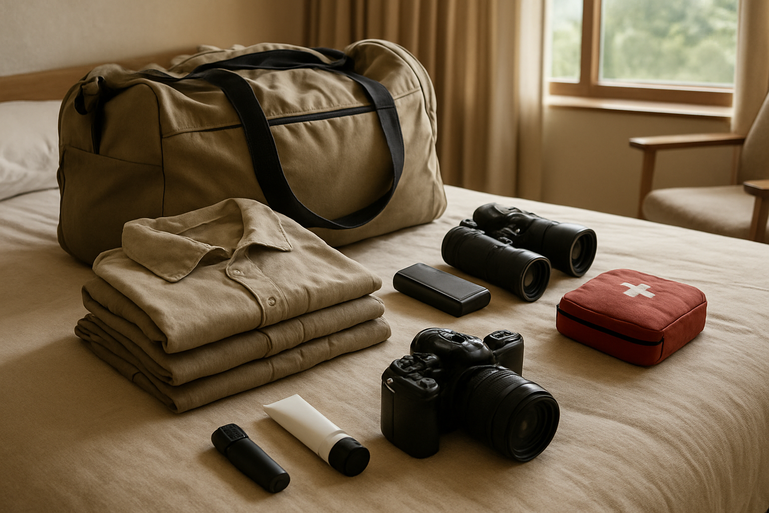 Practical packing essentials for a first safari in Kenya